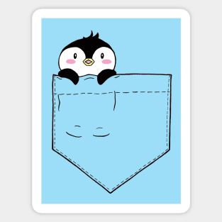 Pocket Penguin Sticker